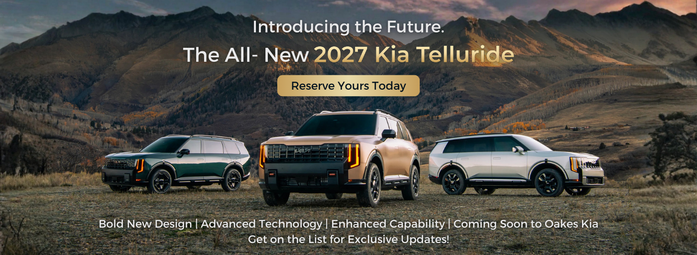 Reserve the 2027 Kia Telluride from Oakes Kia of Olathe!